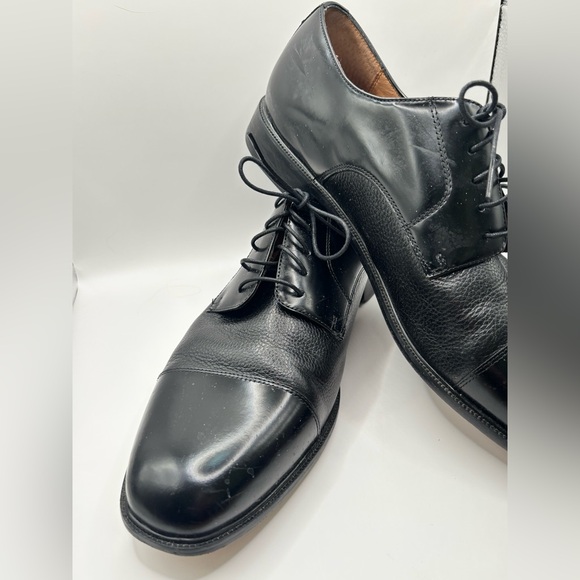 BOSTONIAN Classic Black Men\'s Cap-Toe Lace-Up Dress Shoes 13M Tux main image 10